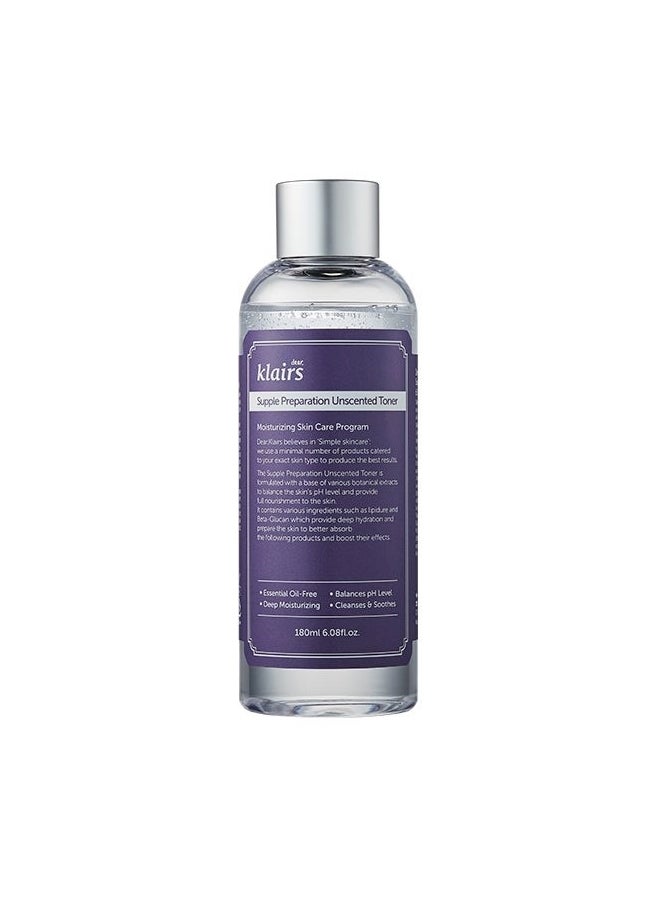 Klairs Supple Preparation Unscented Toner 