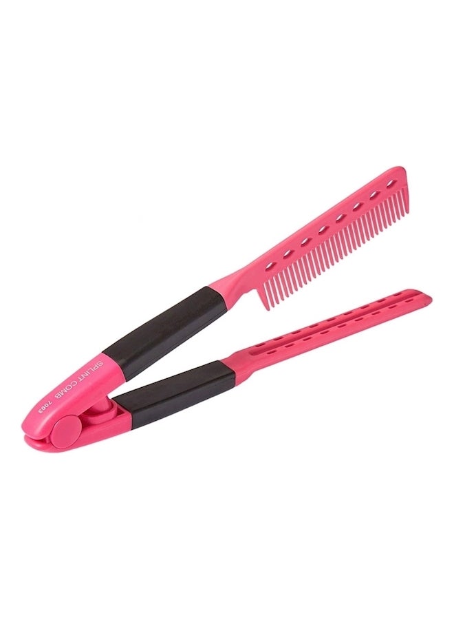Solint Hair Comb Pink/Black