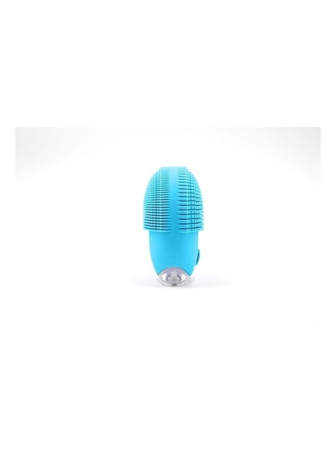Dual Action Facial Cleansing Brush Blue - Image 1