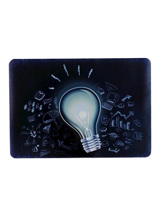 Apple Macboock Air 13 To 13.3 Inch Rubber Coated Soft Touch Finish Case Cover Blub Design Multicolour - Image 1