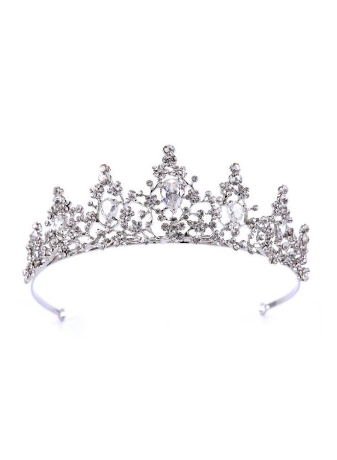 Generic - Crystal Studded Bridal Crown - Image 1