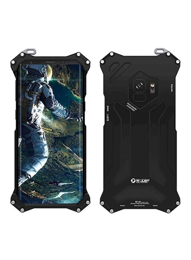 Heavy Duty Armor Hybrid Shockproof Hard Back Case Cover For Samsung S9 Black  - Image 1