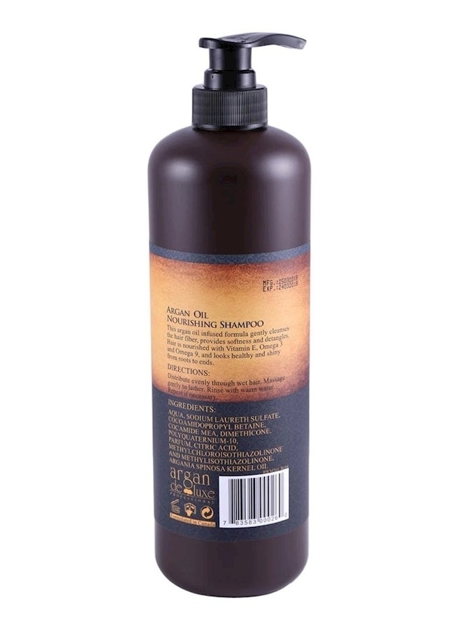 argan de luxe De Luxe Oil Nourishing Shampoo 1000ml - Image 2