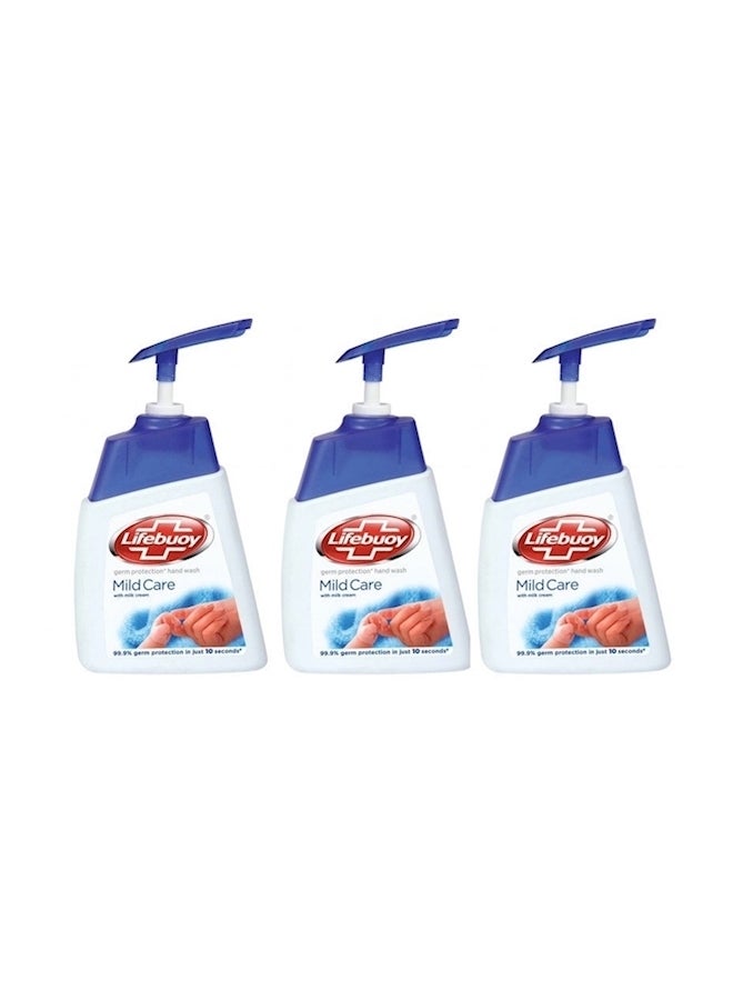 مجموعة غسول يد ميلد كير تحوي 3 قطع 3x250ملليلتر