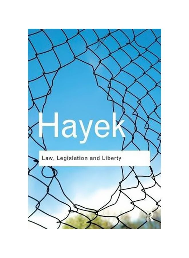 Law, Legislation And Liberty Paperback English by F. A. Hayek - 17-Oct-12