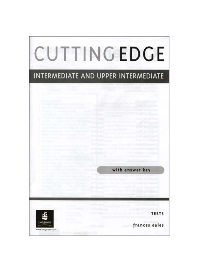 Cutting Edge: Intermediate/Upper Intermediate Tests paperback english - 9/23/1999