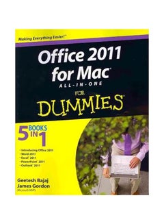 Office 2011 For Mac All-In-One For Dummies Paperback English by Geetesh Bajaj - 15-Mar-11 