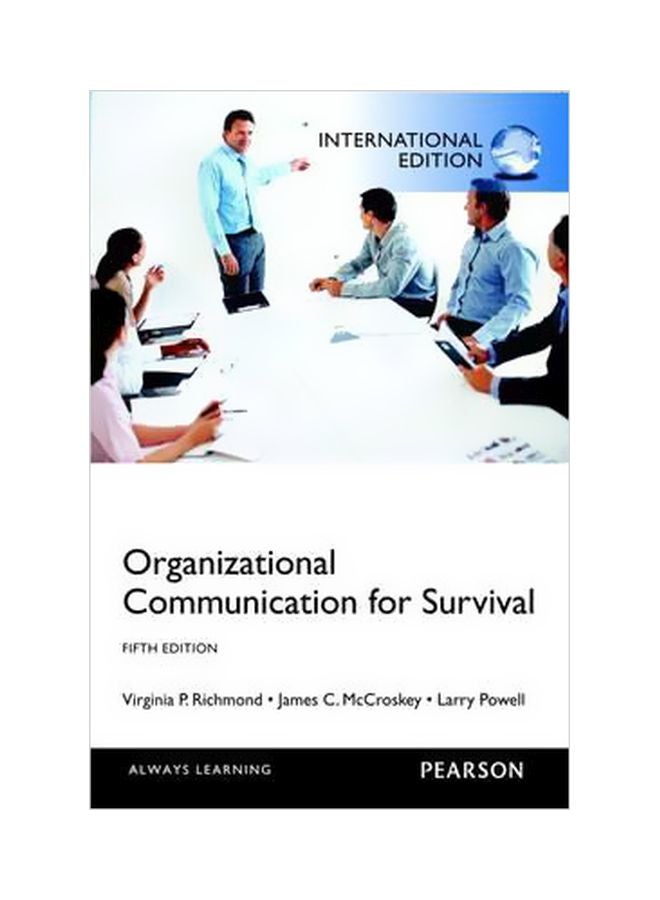 Organizational Communication For Survival Paperback English by James C. McCroskey - 1-Jul-12 