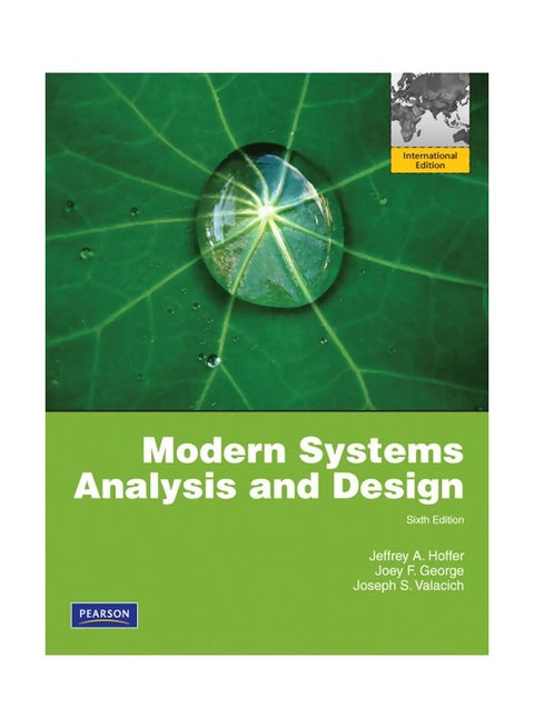 Modern Systems Analysis And Design Paperback English by Jeffrey A. Hoffer - 19-Aug-11