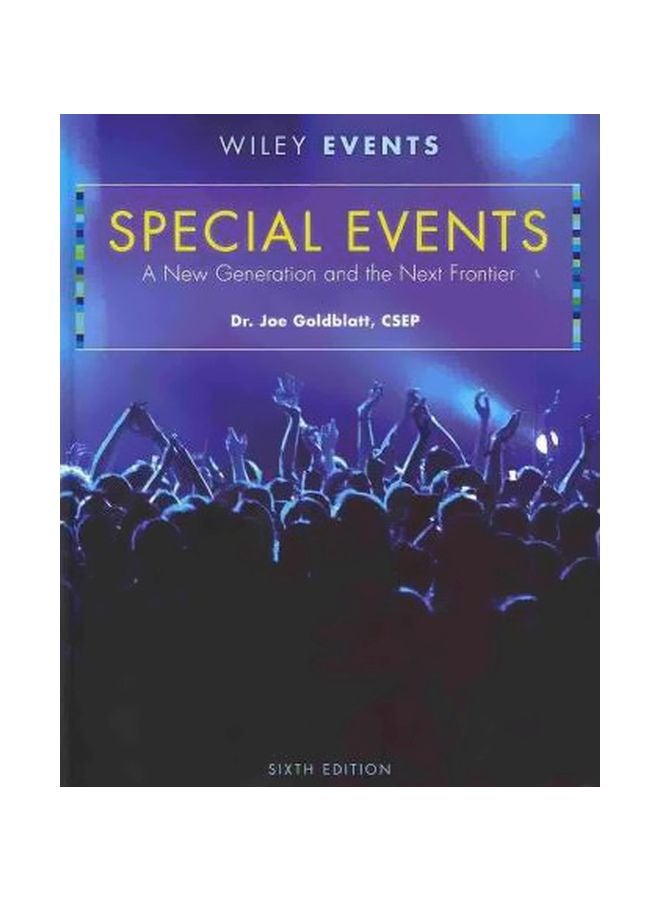 Special Events: A New Generation And The Next Frontier Hardcover English by Joe Goldblatt - 2-Nov-10 