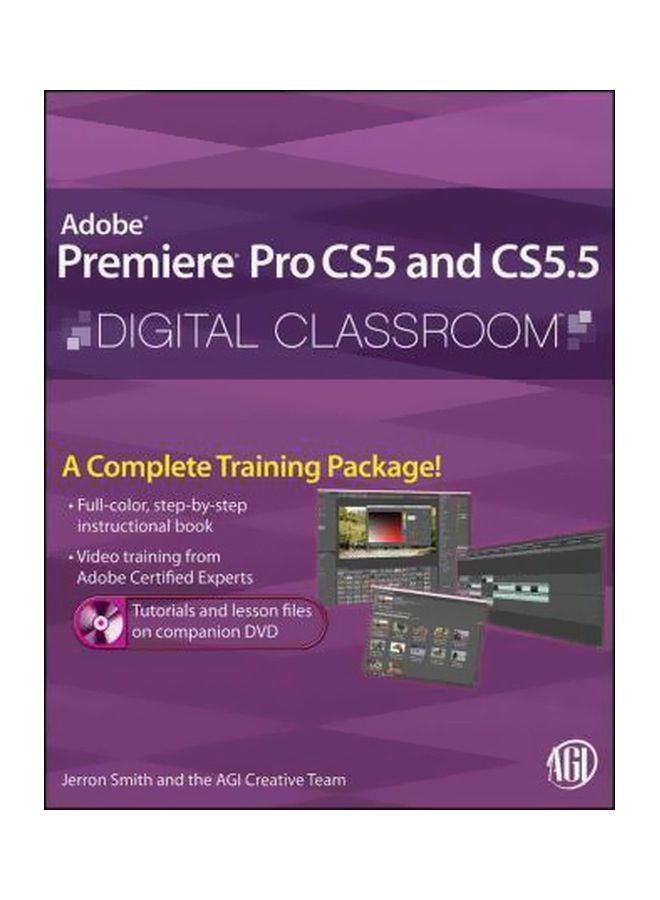 Premiere Pro Cs5 And Cs5.5 Digital Classroom Paperback English by Jerron Smith - 9-Aug-11 