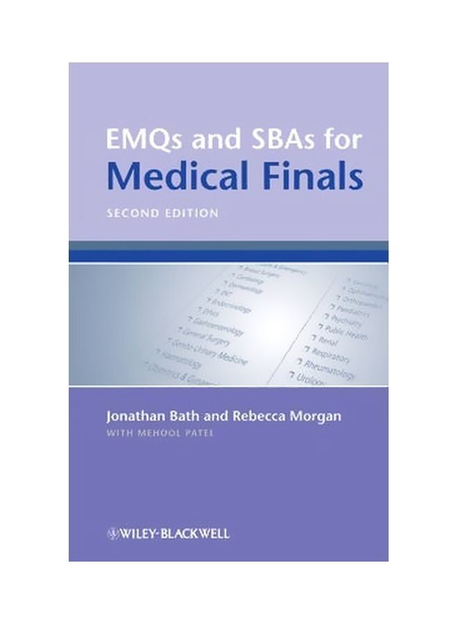 EMQs And SBAs For Medical Finals Paperback English by Jonathan Bath - 30 Aug 2011 