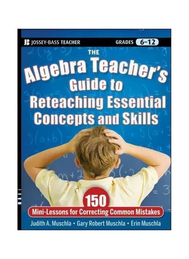 null - The Algebra Teacher-s Guide to Reteaching Essential Concepts And Skills paperback english - 20-Dec-11 - Image 1
