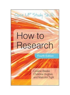 How To Research Paperback English by Loraine Blaxter - 20-May-11 