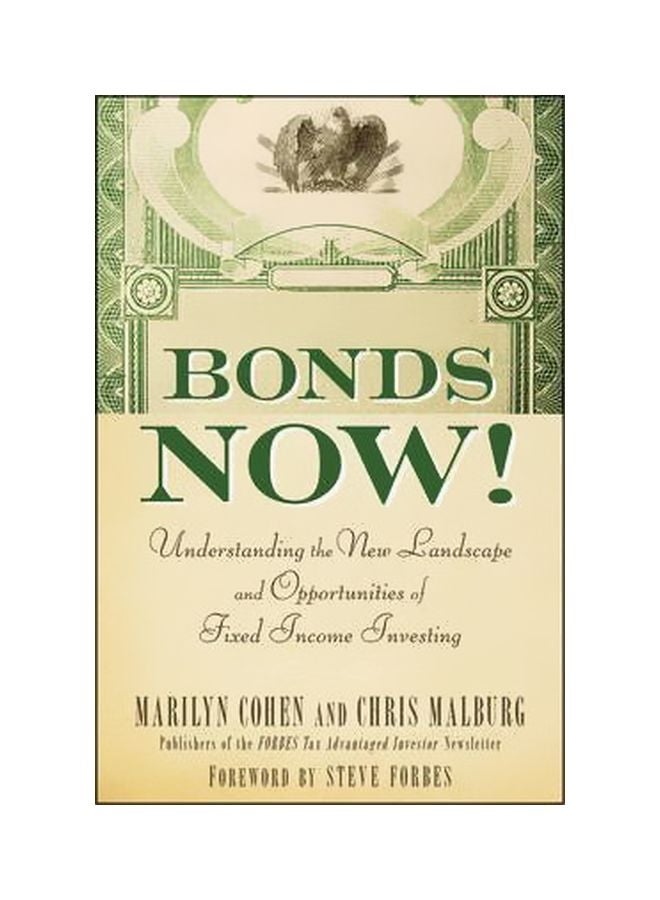 Bonds Now!: Making Money In The New Fixed Income Landscape hardcover english - 12-Jan-10 