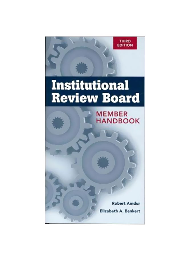 Institutional Review Board paperback english - 10-May-10