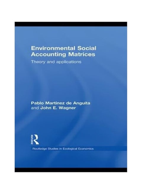 Environmental Social Accounting Matrices: Theory And Applications hardcover english - 7-May-10