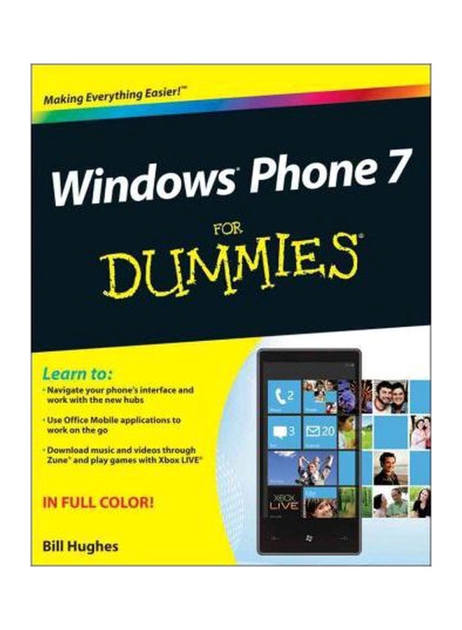 Windows Phone 7 For Dummies Paperback English by Bill Hughes - 30-Nov-10 