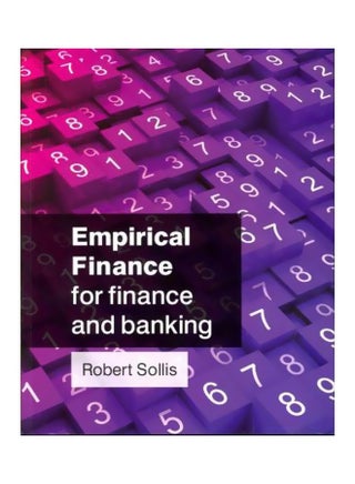 Empirical Finance For Finance And Banking Paperback English by Robert Sollis - 7-Feb-12 - v1560701342/N26833196A_1