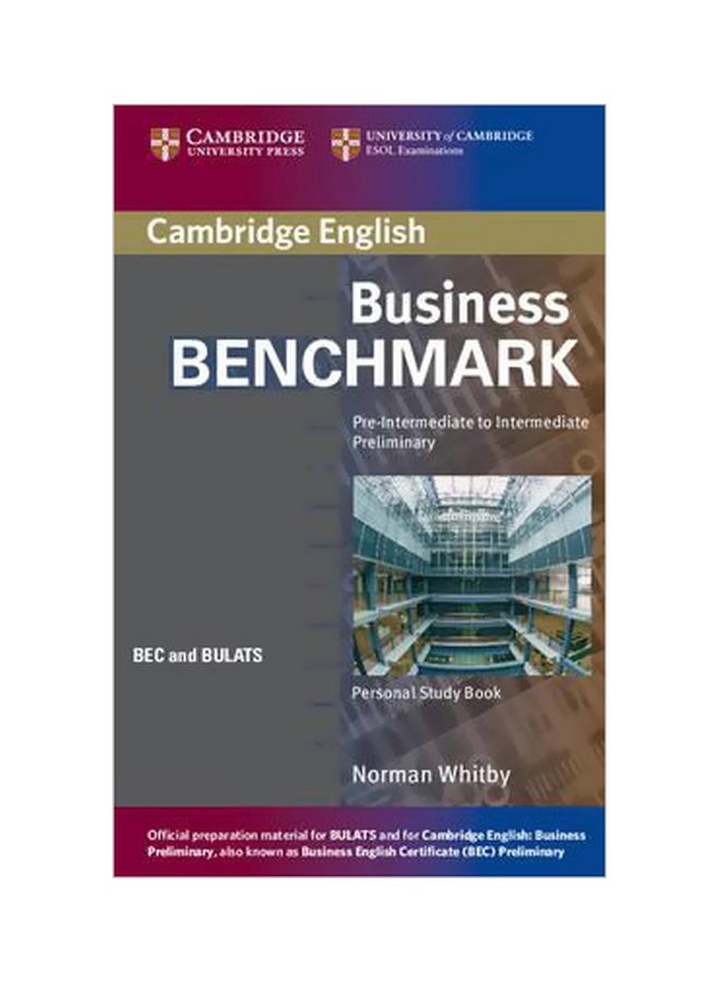 Business Benchmark Pre-Intermediate To Intermediate Paperback English by Norman Whitby - 30-Jun-06