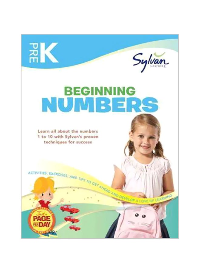 Pre-K Beginning Numbers (Sylvan Workbooks) paperback english - 26-Mar-19