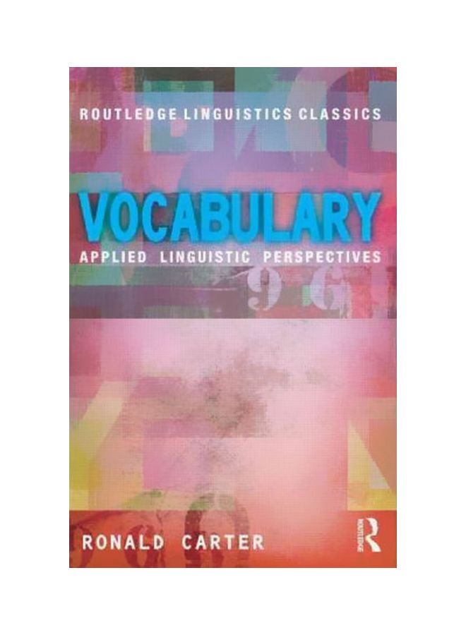 Vocabulary: Applied Linguistic Perspectives Paperback English by Ronald Carter - 8-Apr-12