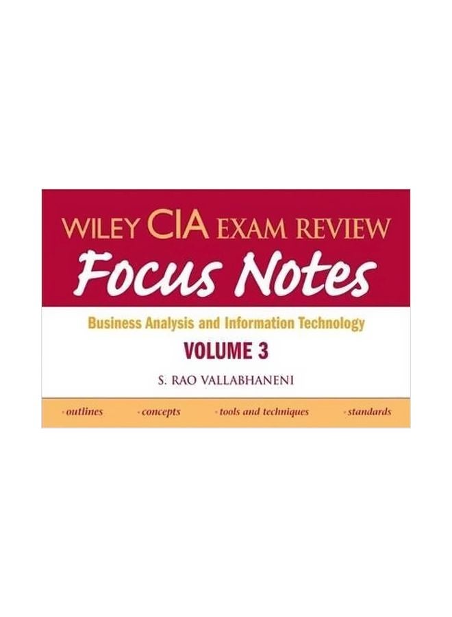 Wiley CIA Exam Review Focus Notes paperback english - 1-Nov-08 