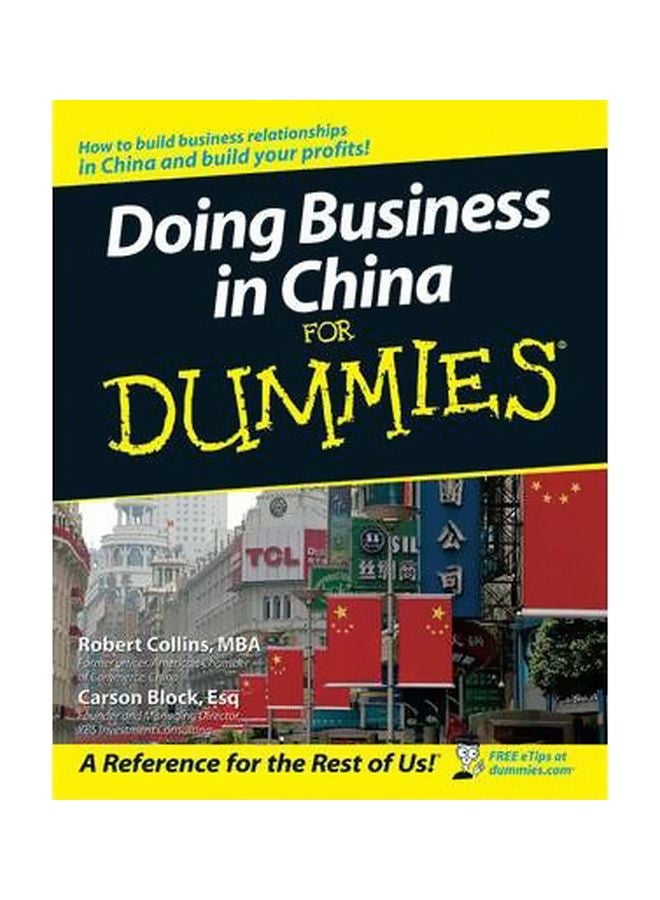 Doing Business In China For Dummies paperback english - 10-Aug-07 