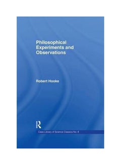 Philosophical Experiments And Observations paperback english - 1-Jun-14