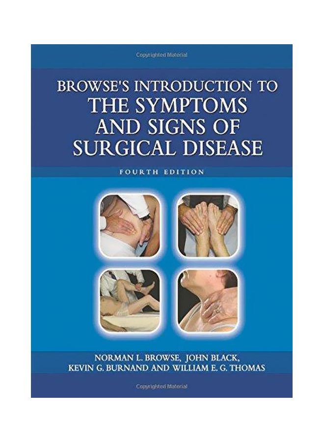 Browse's Introduction To The Symptoms And Signs Of Surgical Disease Paperback English by John Black - 29-Jul-05 
