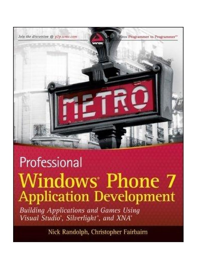 Professional Windows Phone 7 Application Development Paperback English by Nick Randolph - 17-Nov-10 