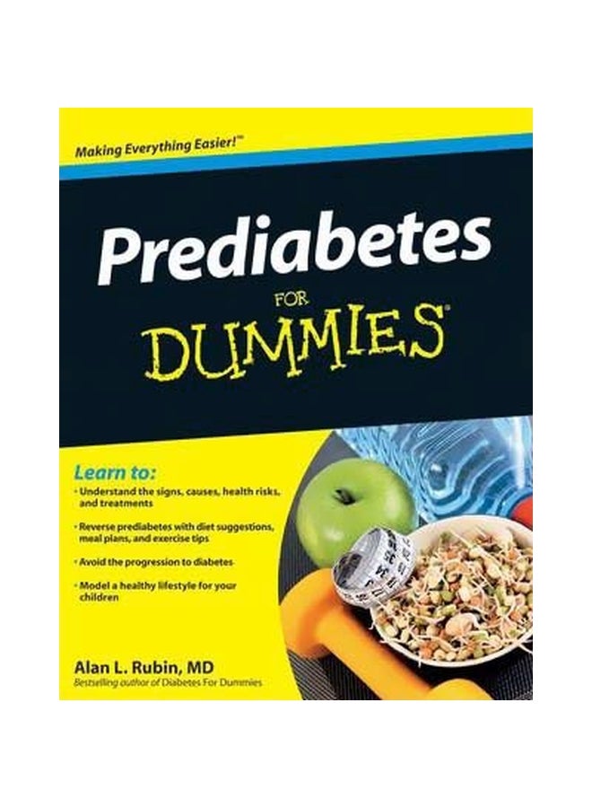Prediabetes For Dummies Paperback English by Alan L. Rubin - 2-Dec-09 