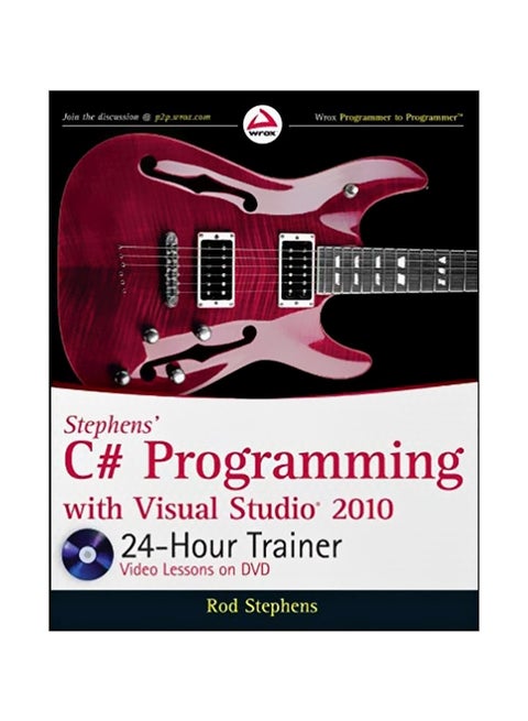 Stephens' C# Programming With Visual Studio 2010 24-Hour Trainer Paperback English by Rod Stephens - 2-Jun-10