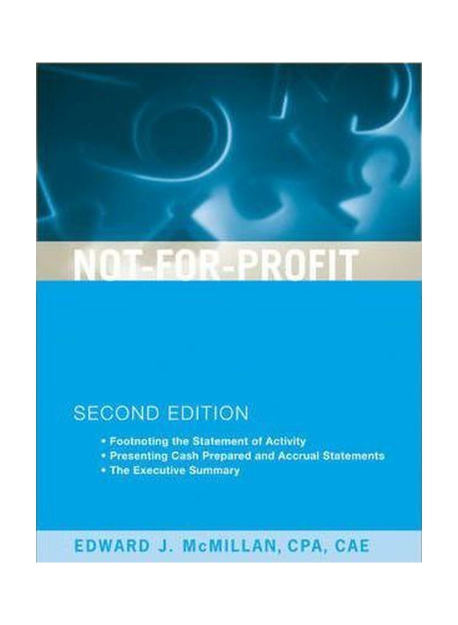 Not-For-Profit 2nd Edition Paperback English by Edward J. McMillan - 13-Jul-10