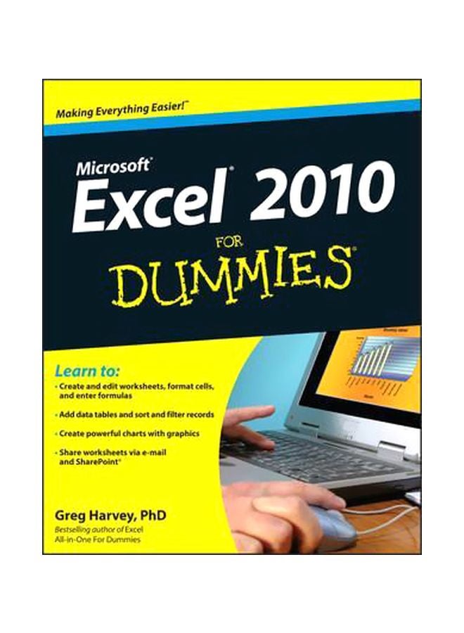 Microsoft Excel 2010 For Dummies Paperback English by Greg Harvey - 28-Apr-10