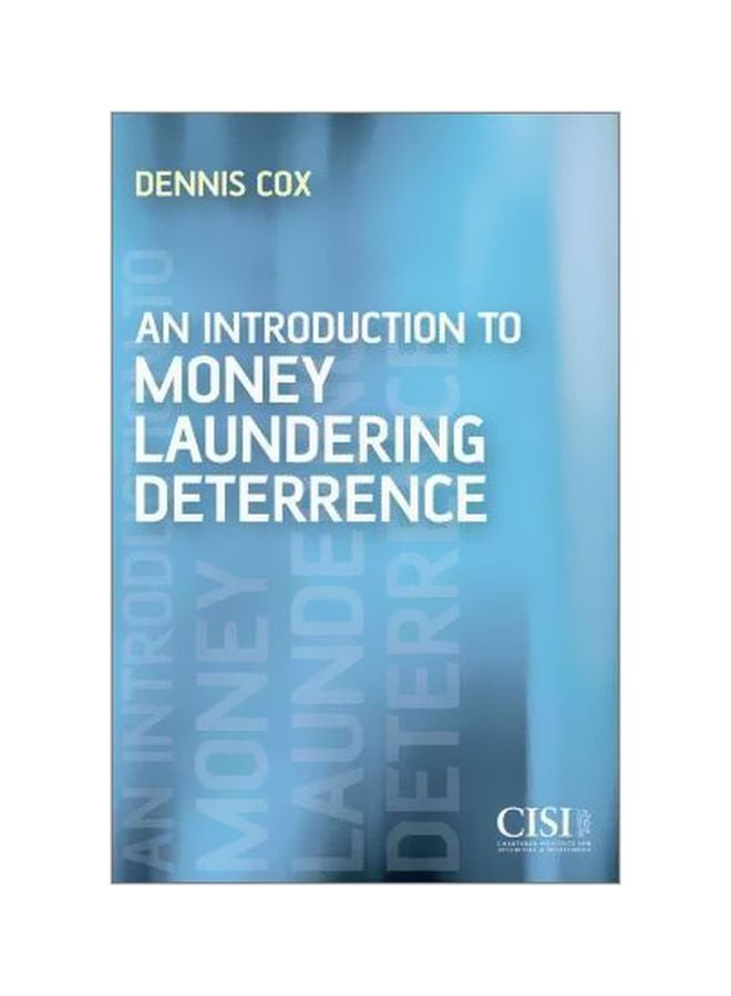 An Introduction To Anti Money Laundering Paperback English by Dennis Cox - 2-Nov-10 