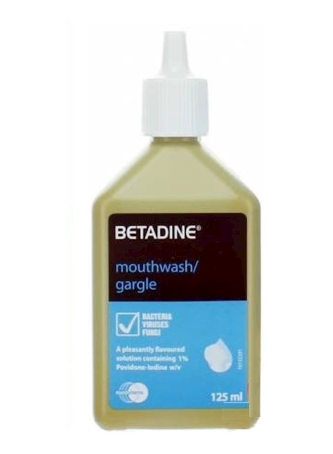 BETADINE Refreshing Antibacterial Mouthwash 125ml 