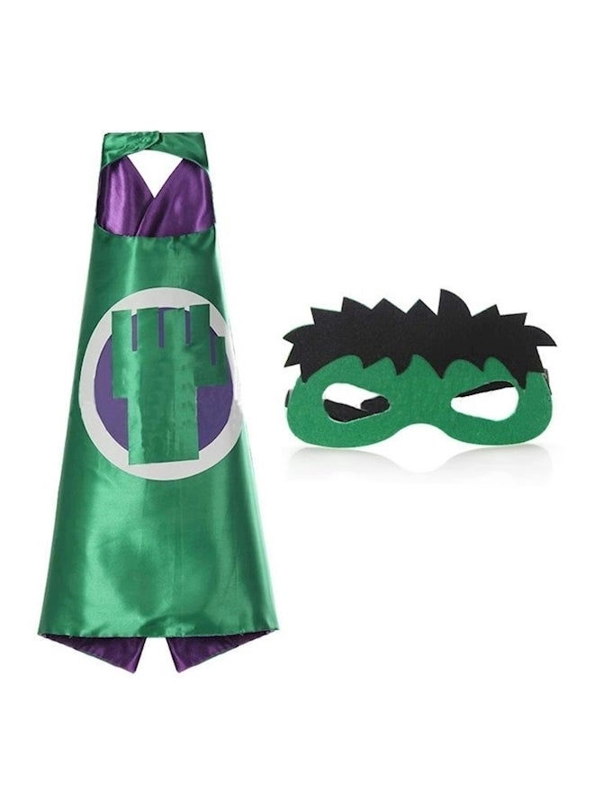 2-Piece Printed Party Costume Set