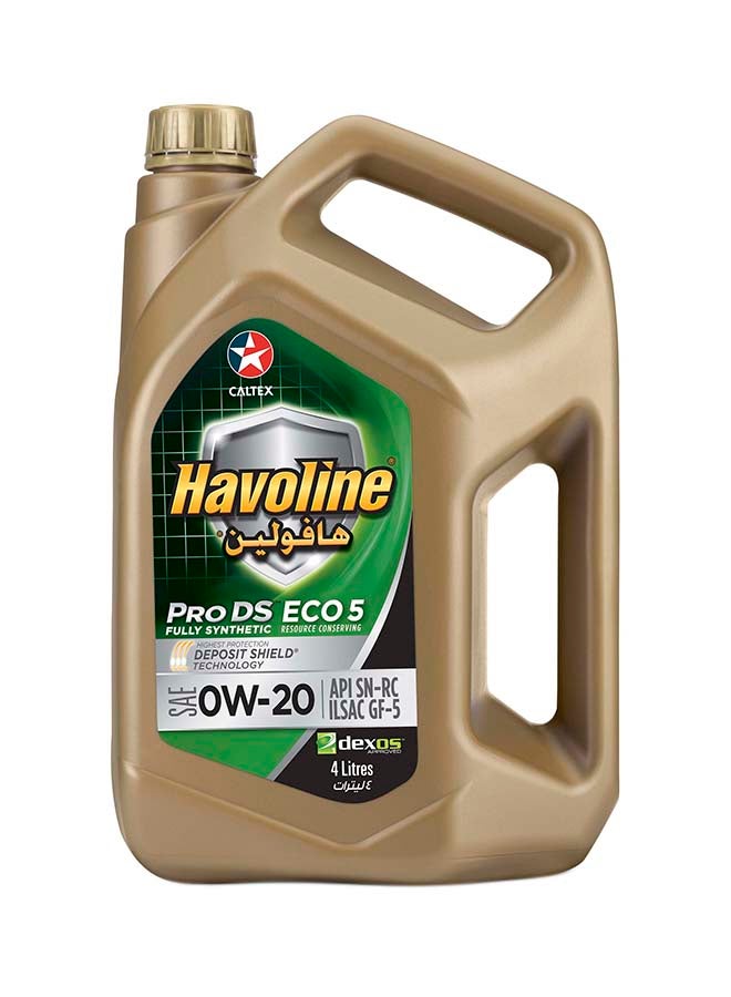 Caltex Havoline Pro DS Fully Synthetic ECO 5 SAE 0W-20 