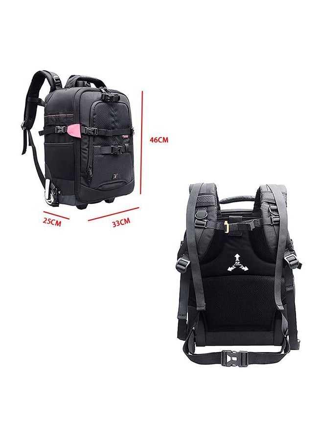 Coopic Professional DSLR Camera Trolley Bag Pack Dark Black  - Image 2