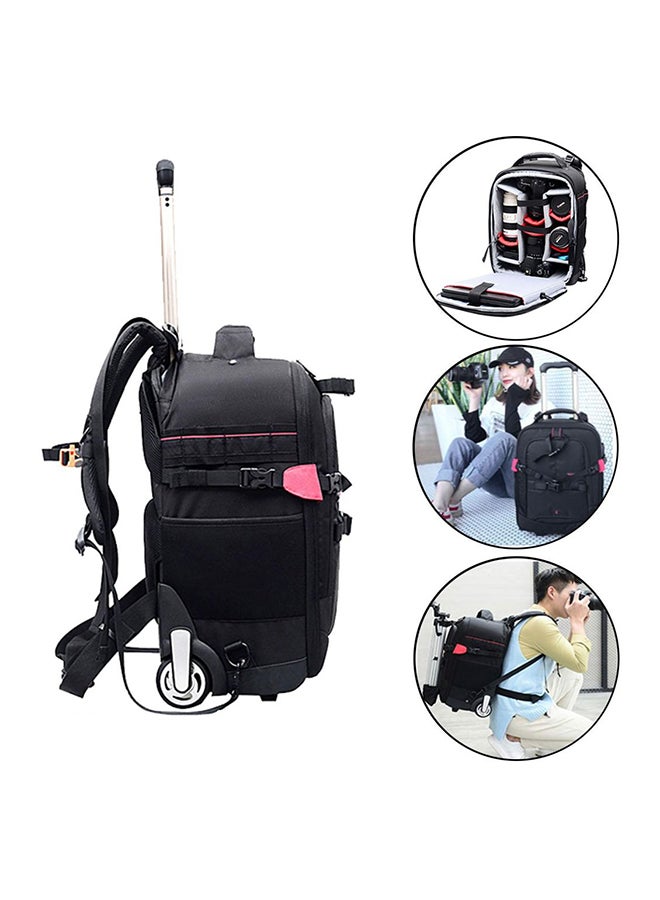 Coopic Professional DSLR Camera Trolley Bag Pack Dark Black  - Image 4
