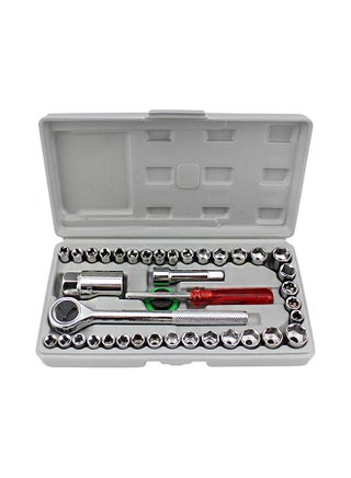 40-Piece Car Repair Tool Socket Set Wrench Combination Handtool - v1560758636/N26479338A_1