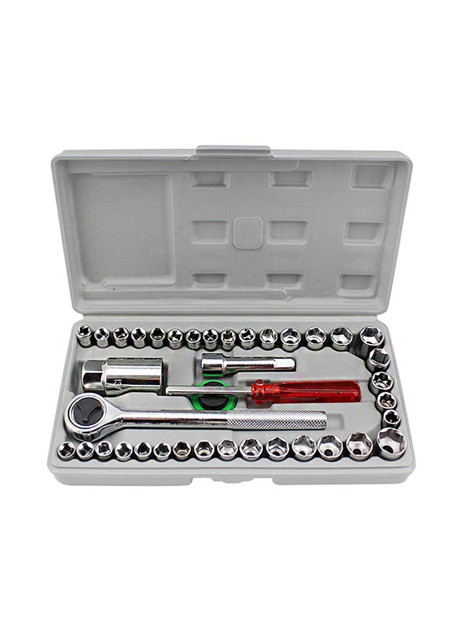 Generic 40-Piece Car Repair Tool Socket Set Wrench Combination Handtool  - Image 1