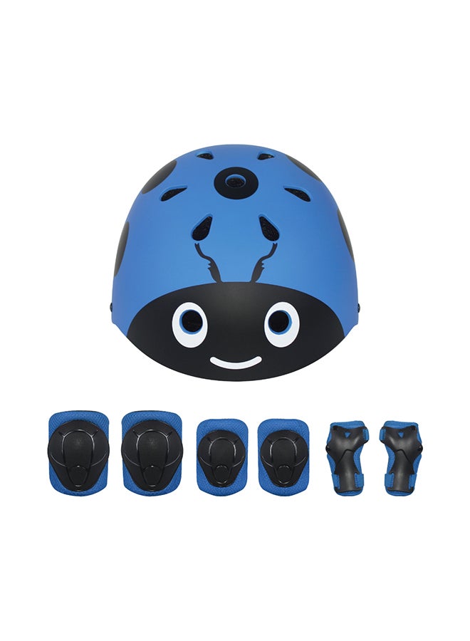LANOVA 7-Piece Kids Protective Gear Sport Safety Balance Car Sliding Skating One size centimeter - Image 1