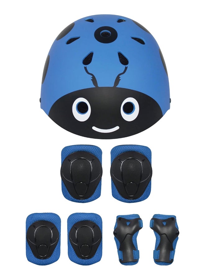 LANOVA 7-Piece Kids Protective Gear Sport Safety Balance Car Sliding Skating One size centimeter - Image 2