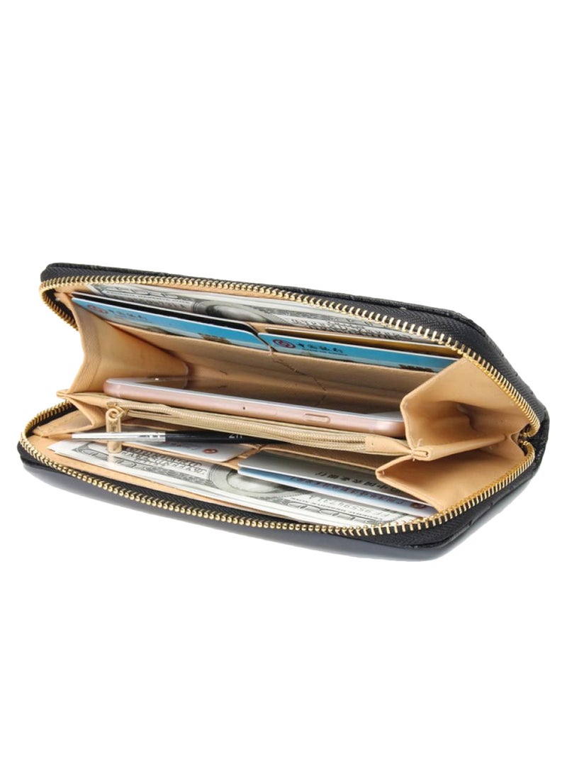 Tassel Zipper Long Wallet Pink  - Image 2