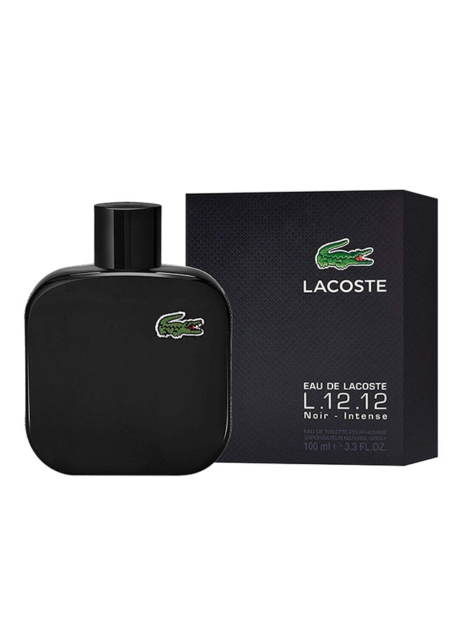 LACOSTE - Eau de Lacoste L. 12.12 Noir Intense EDT 100ml - Image 1