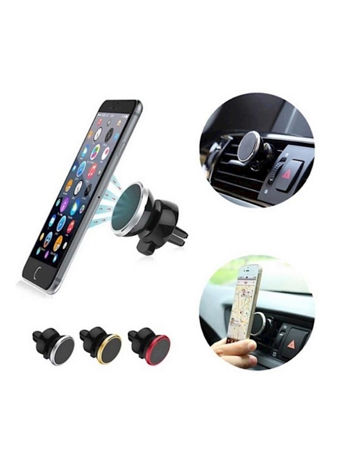 Universal Magnetic Air Vent Car Mount Holder For Smartphones Blue - Image 3
