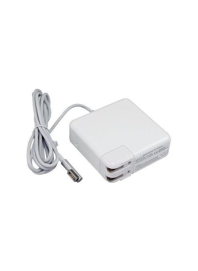 Elivebuy - Replacement AC Charging Adapter For Apple MacBook White - Image 1
