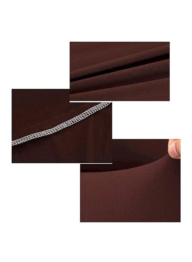 2 Seater Sofa Cover Brown  - Image 2